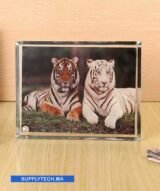 Cadre photo en verre 18x23 cm en Verre Sublimable – BL01 – Image 2