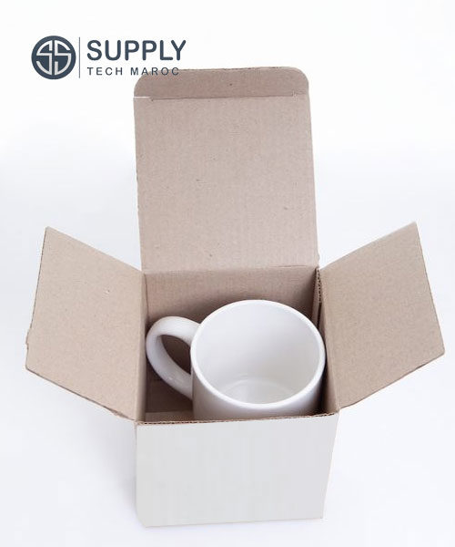 Emballage – Boîte blanche carton pour Mug