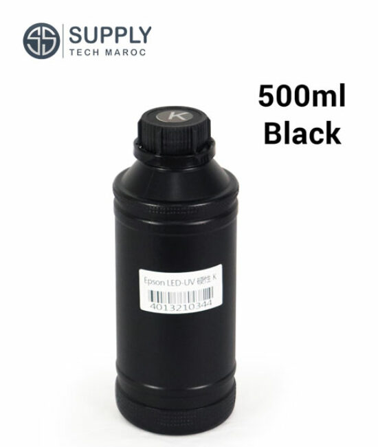 Encres UV pour Imprimante à impression uv- Noir 500ml