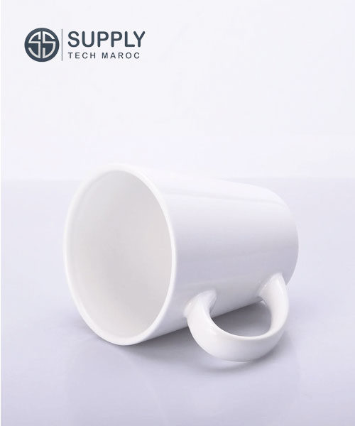 Mug blanc oval sublimation 350ml (12oz)