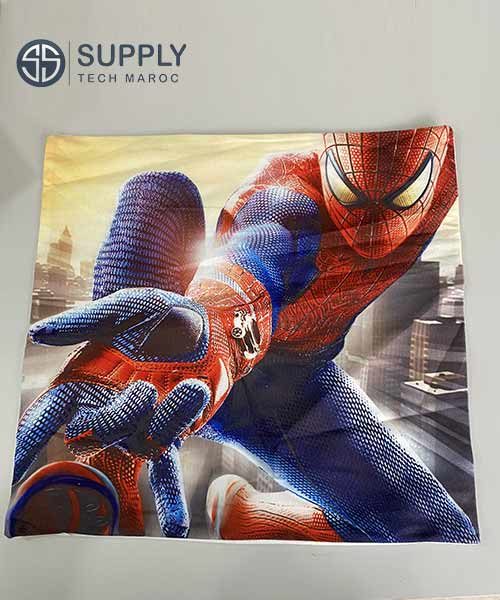 Coussin velours pour enfant sublimation Spiderman 45×45 cm