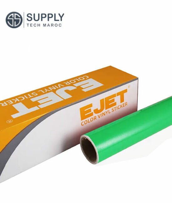 Vinyle de découpe ( Autocollant ) promotionnel vert E-JET 60cm