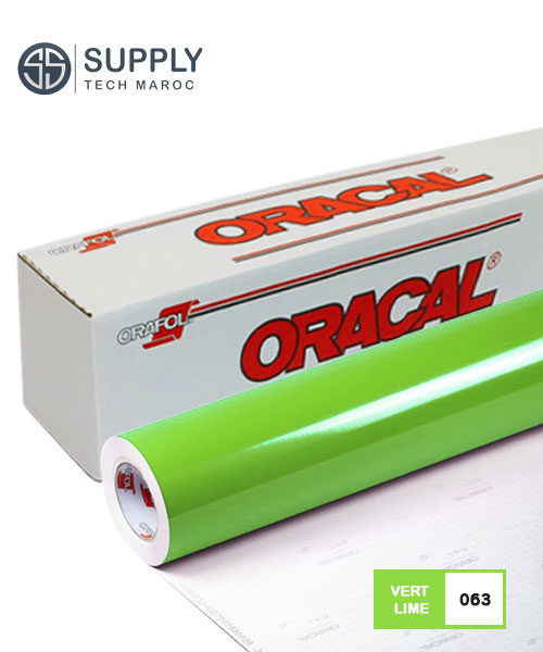vinyle de découpe ORACAL 641 – 063 – vert pistache – 75µ – 61 cm