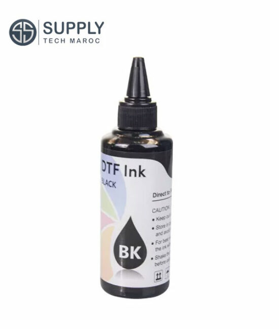 Encres pour imprimante DTF L1800 – Noir (100mL)