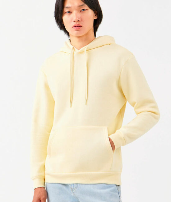 Sweats à capuche ( hoodies ) adulte unisexe Blanc cassé ( crème ) – Polycoton
