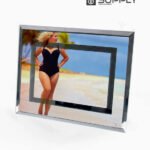 Cadre photo en verre 23x18 cm en Verre Sublimable – BL04