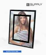 Cadre photo en verre 23x18 cm en Verre Sublimable – BL04 – Image 2