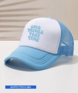 Casquette Filet Bleu ciel - sublimation – Image 2