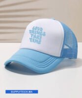 Casquette Filet Bleu ciel - sublimation – Image 2