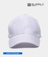Casquette de baseball blanc avec fermeture métallique – Image 5
