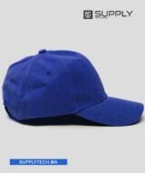 Casquette bleu roi Publicitaire Personnalisable à Fixation Scratch – Image 2