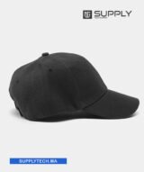 Casquette Noir Publicitaire Personnalisable à Fixation Scratch – Image 4
