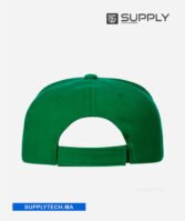 Casquette vert kids Publicitaire à Fixation Scratch – Image 2