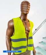 Gilet de sécurité Jaune fluo - Unisexe – Image 5