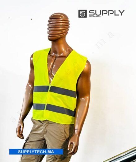 Gilet de sécurité Jaune fluo - Unisexe