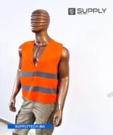 Gilet de sécurité Orange fluo - Unisexe – Image 5