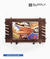 Cadre Photo rectangulaire en Ardoise Blanche et bois pour Sublimation – SH39