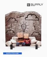 Cadre Photo up opening en Ardoise Blanche pour Sublimation – SH05