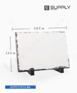 Cadre Photo rectangulaire en Ardoise Blanche pour Sublimation – SH03 – Image 2