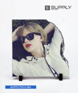 Cadre Photo left-right open en Ardoise Blanche pour Sublimation – SH08