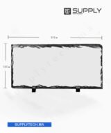 Cadre Photo rectangulaire en Ardoise Blanche pour Sublimation – SH15 – Image 2