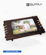 Cadre Photo rectangulaire en Ardoise Blanche et bois pour Sublimation – SH39 – Image 2