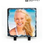 Cadre Photo carré en Ardoise Blanche pour Sublimation – SH25
