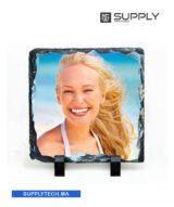 Cadre Photo carré en Ardoise Blanche pour Sublimation – SH25