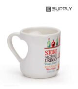 Mug Blanc de Sublimation - Anse Renforcée Forme Cœur – Image 3