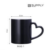 Lot de deux mugs noires magiques - Sublimation – Image 5