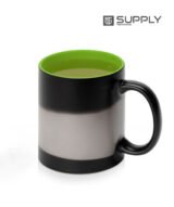 Mug Magique Sublimable - Poignée Classique intérieur pistache – Image 2