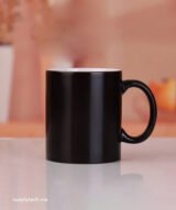 Mug Sublimable Magique Noir Poignée simple – Image 2