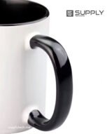 Mug sublimation intérieur Noir et Poignée normal – Image 3