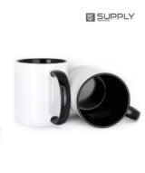 Mug sublimation intérieur Noir et Poignée normal – Image 4