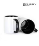 Mug sublimation intérieur Noir et Poignée normal – Image 4