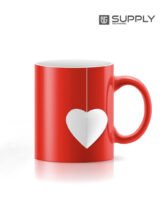 Mug Sublimable Magique rouge poignée normal