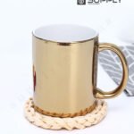 Mug doré métallisé à Effet miroir– Sublimation
