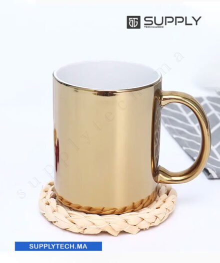 Mug doré métallisé à Effet miroir– Sublimation