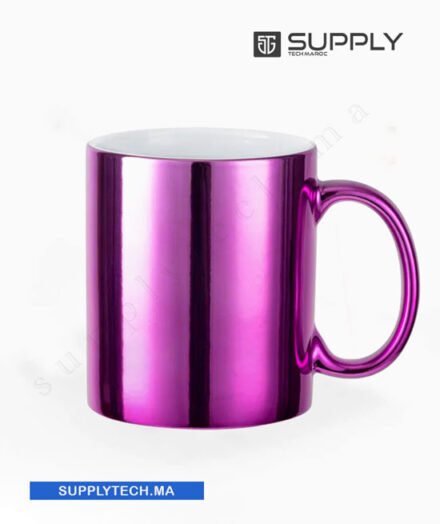 Mug Rose métallisé à Effet miroir– Sublimation