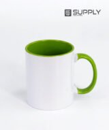 Mug sublimation intérieur pistache et Poignée normal