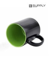 Mug Magique Sublimable - Poignée Classique intérieur pistache – Image 3