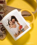 Mug sublimation intérieur Jaune et Poignée normal – Image 2