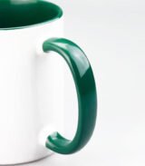Mug sublimation intérieur vert et Poignée normal – Image 2