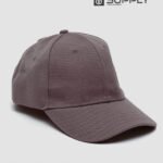 Casquette Marron Publicitaire Personnalisable à Fixation Scratch