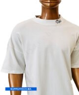 T-shirt blanc Oversize Premium - 240 g/m² – Image 7