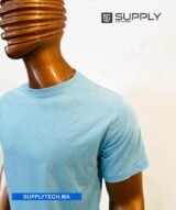 T-shirts bleu ciel essentiel coton unisexe - manches courtes – Image 5