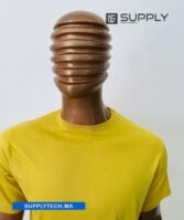 T-shirts jaune essentiel coton unisexe - manches courtes – Image 3