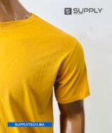 T-shirts moutarde essentiel coton unisexe - manches courtes – Image 3