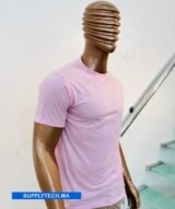 T-shirts rose bébé essentiel coton unisexe - manches courtes – Image 2