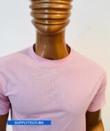 T-shirts rose bébé essentiel coton unisexe - manches courtes – Image 4